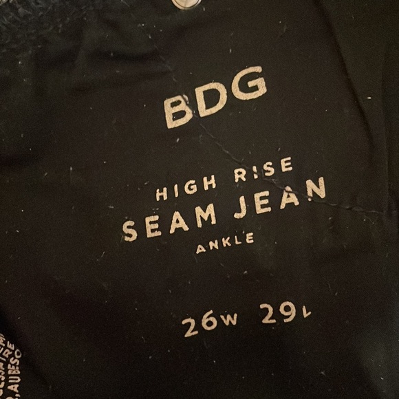 BDG High Rise seam Jean - Picture 3 of 3
